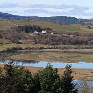 North Glen, overlooking the Urr Water bends