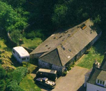 Old Byre from air