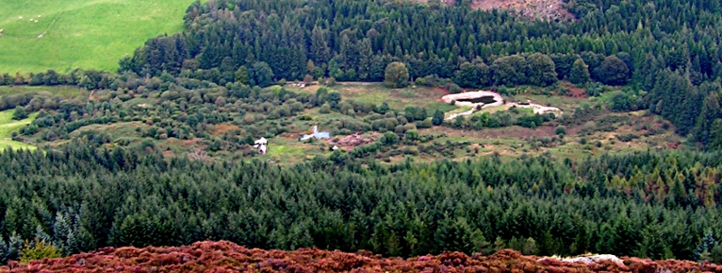 Taliesin seen from Screel Hill - September 2009
